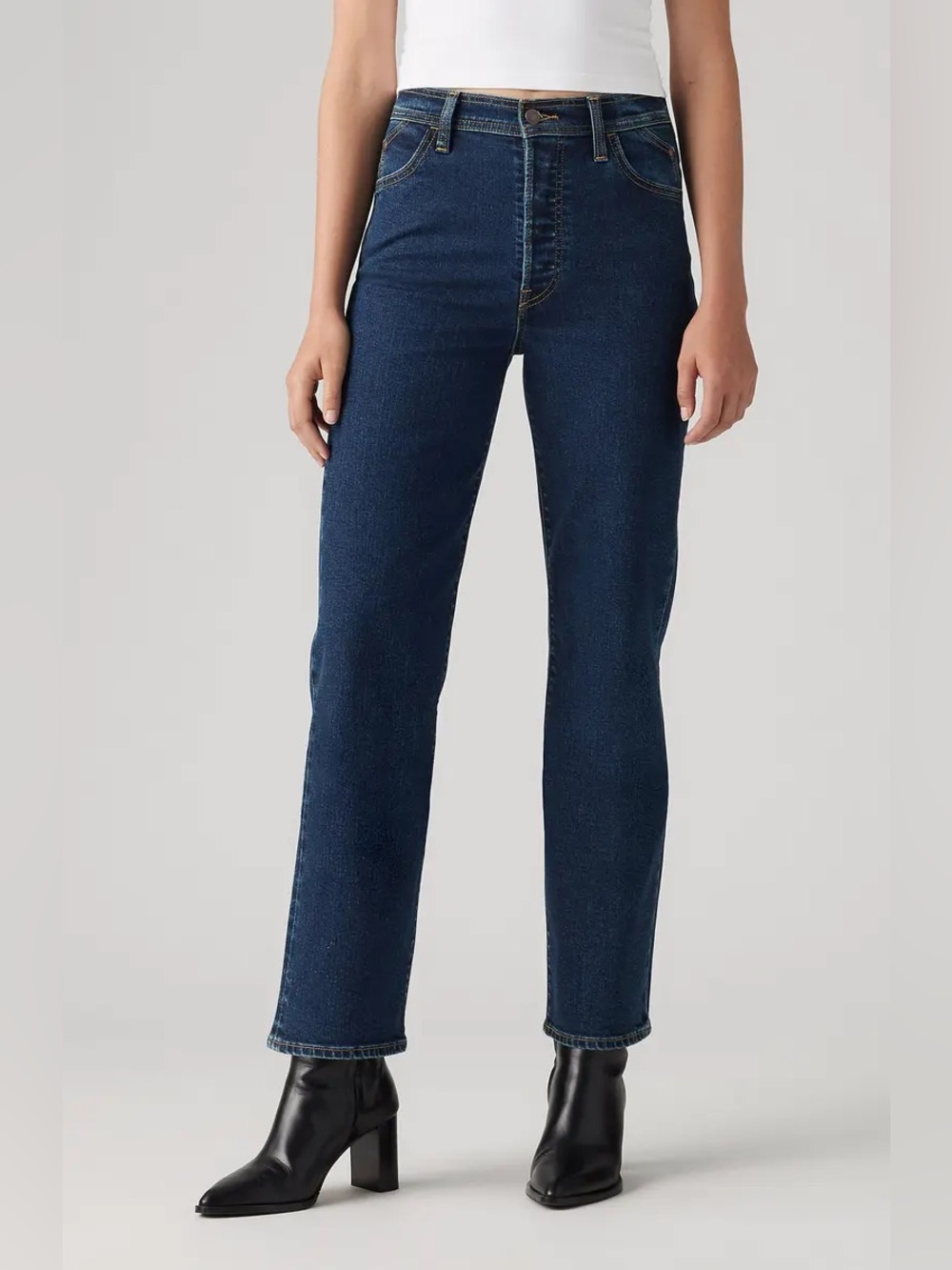 EUC Levi’s Ribcage Rivet Jeans 25